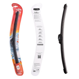 Щетка стеклоочистителя  475мм (19&amp;quot;) бескаркасная, 1 адаптер (hook 9x3) (AWB-BKP-475) AIRLINE