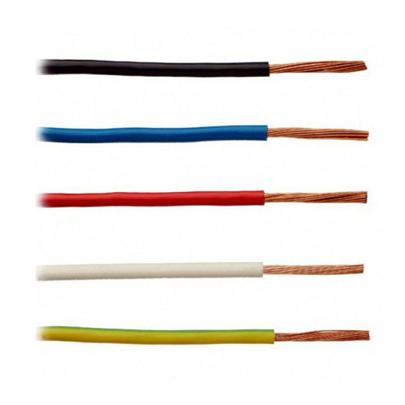 Провод монтажный (автомобильный) 2,5мм2, 100м белый (ПГВА) ДиаЛуч ПВ674-БД