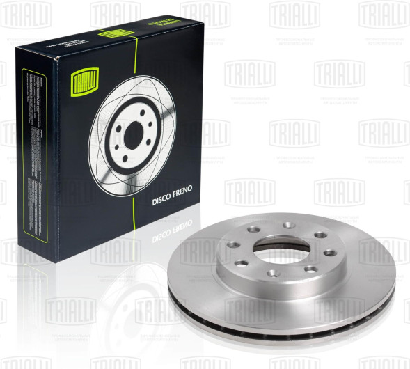 Диск торм. перед.  Chevrolet Aveo (03-) (DF 062101) (к-т 2шт) TRIALLI