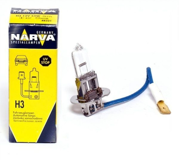 Лампа H3 12V-130W (PK22s) Rally 48381 (Narva)
