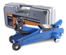 ДОМКРАТ ГИДРАВЛИЧЕСКИЙ ПОДКАТНОЙ (ПЛАСТ. УПАК), 2Т., 7.5 kg, 130-330 ММ. LAVITA FJ-02PVC