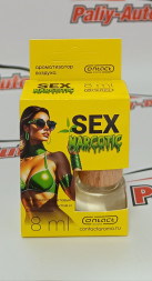 Ароматизатор CONTACT деревянная бутылка SEX NARCOTIC ЖЕЛТЫЙ Цвет-фрукт.аромат с нотами гиац.и кедра