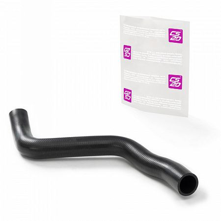 Патрубок радиатора ВАЗ-2170 отводящий нижний 1шт CS20 EPDM