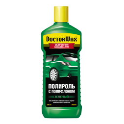 Полироль с полифлоном Зеленая (300мл)  DW8449 Doctor Wax