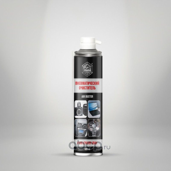 Очиститель пневматический (сжатый воздух) АГАТ (аэрозоль) 400мл (12шт.)