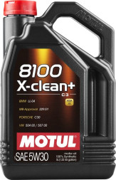 MOTUL 8100 X-CLEAN+ VN 5W30 (5л)