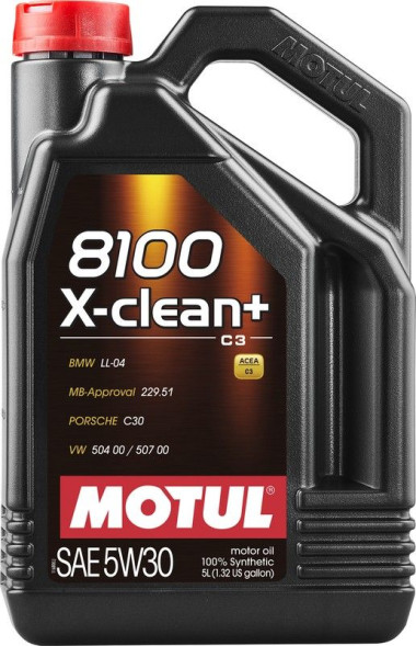 MOTUL  8100 X-CLEAN+ VN  5W30  (5л)