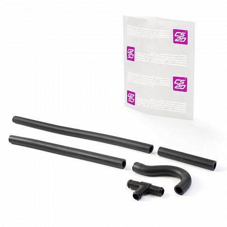 Патрубки отопителя ВАЗ-2112 16V к-т.4шт CS20 EPDM Оригинал