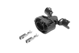 Колодка-разъем 2-х контактный Hyundai/Kia (HD021Q-2.8-21) (AX6772S) CRAGEN
