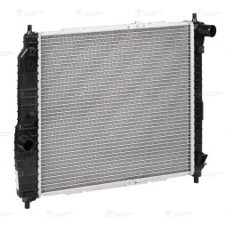 Радиатор охл.  LUZAR  Chevrolet Aveo (05-) 1.2i/1.4i MT (паяный) (LRc 0501)
