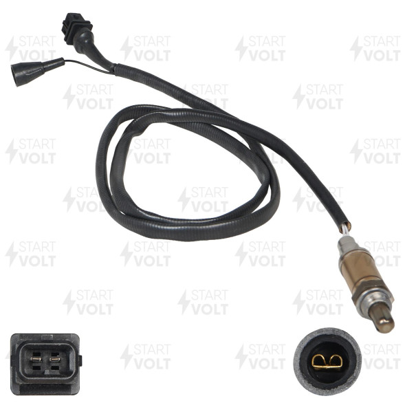 Датчик кислорода ВАЗ 2107 (3 конт.) до кат. (VS-OS 0105) СтартВОЛЬТ