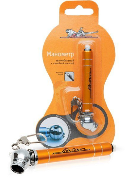 Манометр c линейной шкалой 3,5 АТМ (APR-L-01) AIRLINE