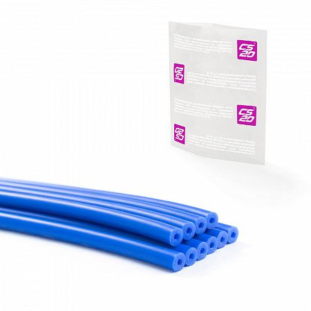 Шланг экономайзера ВАЗ силикон СИНИЙ без наконечников L=850мм (упаковка 10шт.) CS20