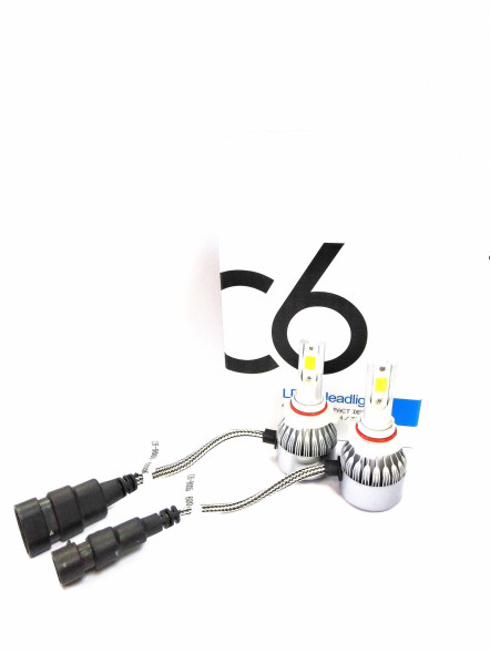 HB3 C6R Комплект светодиодных ламп 12/24v 6000K (холодный бело-голубой) (к-т 2шт)