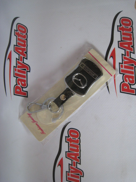 Брелок (черный) с надписью MAZDA  (№25)