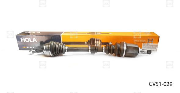 Привод в сборе левый 25/26 шл.Duster (2WD),NISSAN Terrano III (2WD),HOLA CV51-029