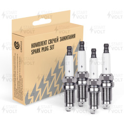 Свеча зажигания для а/м VAG Golf IV (98-) 1.4i/Bora I (98-) 2.0i Pt+Pt (кмпл. 4шт) (VSP 0034)