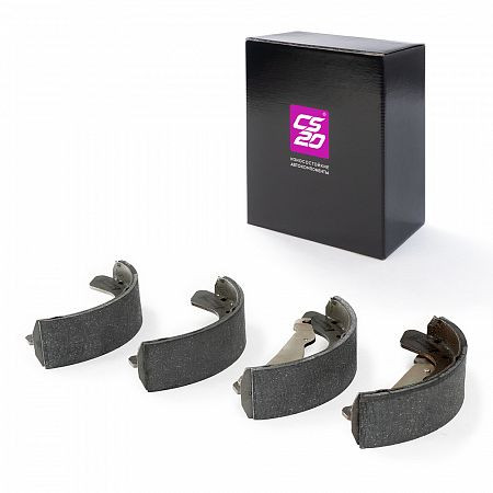 Колодка тормозная задняя CHEVROLET Lanos, DAEWOO Nexia, Nubira, Espero к-т.4шт в коробке