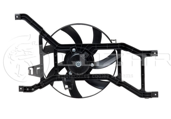 Э/вентилятор охл. с кожухом Lada Largus (12-)/Renault Logan (08-) LUZAR LFc 0955