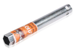 Ключ свечной трубчатый 16*160мм с резиновой вставкой (AK-S-02) AIRLINE
