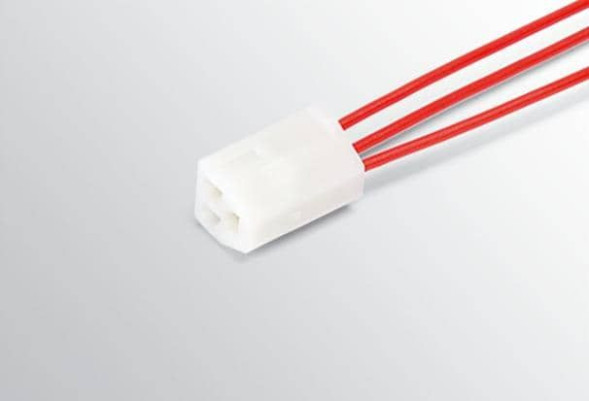 Колодка межжгутовая 3 конт. гнездовая серии 2.8, с проводами 0,75 мм кв. (AX34301) CARGEN