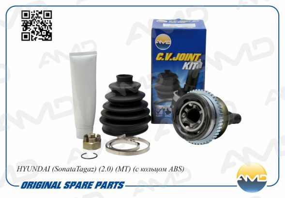 ШРУС наружный 49507-38F00/AMD.SH114 (T27/T25/ABS47) HYUNDAI(SonataTagaz)(2.0)(MT)(с ABS)