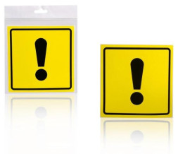 Знак &amp;quot;Начинающий водитель&amp;quot; ГОСТ, наружный,(150*150 мм), в уп. 1шт. AZN03 AIRLINE