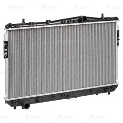 Радиатор охл.  LUZAR  Chevrolet Lacetti (04-) 1.4i/1.6i/1.8i MT (паяный) (LRc 0505)