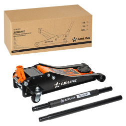Домкрат подкатной 2.5т 78-505мм INDUSTRY двухпоршневой, низкопрофильный (AJ25FI500) AIRLINE