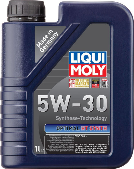 Масло мотор. Liqui Moly 5W30 Optimal HT Synth (НС-синт) (1л)  (39000)