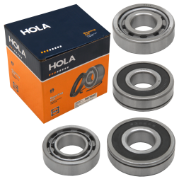 Подшипник КПП ВАЗ 2108-2115, Priora 2170-72, Granta2190-91 (комплект 4шт.) HOLA NB735SET