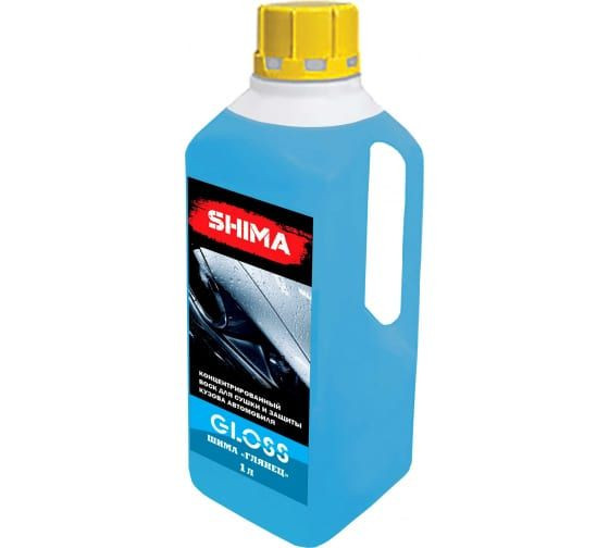 Воск концентрированный для сушки и защиты кузова автомобиля 1л SHIMA GLOSS (12шт)