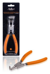 Щипцы для стопорных колец загнутый разжим 7 (180мм) (AT-ECP7-04) AIRLINE